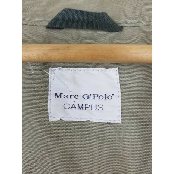 Marc O'Polo Campus Stockholm Patch Canvas Quilted Bomber Jacket Mens M Gote Huss - Picture 8 of 12